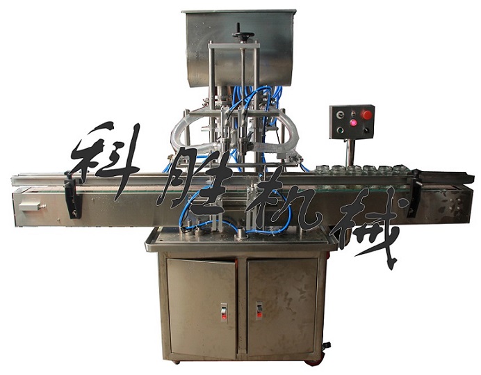 邯鄲科勝雙頭火鍋底料灌裝機|果醬灌裝機|醬菜調料灌裝機